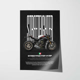 Streetfighter V4SP Motorcycle Poster