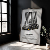 Centenario Car Poster