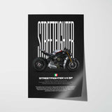 Streetfighter V4SP Motorcycle Poster