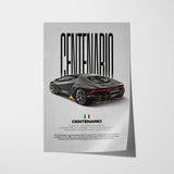Centenario Car Poster