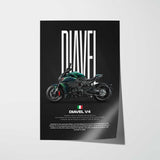 Diavel for Bentley Motorcycle Poster