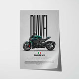 Diavel for Bentley Motorcycle Poster