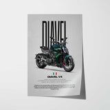 Diavel for Bentley Motorcycle Poster