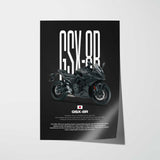 GSX-8R Motorcycle Poster