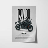 GSX-8R Motorcycle Poster