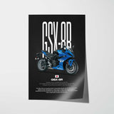 GSX-8R Motorcycle Poster