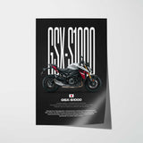 GSX-S1000 Motorcycle Poster