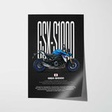 GSX-S1000 Motorcycle Poster