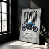 GSX-S1000 Motorcycle Poster