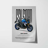 GSX-S1000 Motorcycle Poster