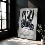GSX-S1000 Motorcycle Poster