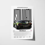 Aston Martin Valhalla Poster