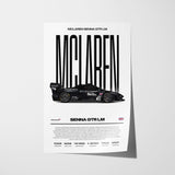 McLaren Senna GTR LM Poster