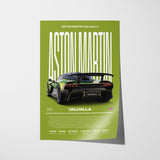 Aston Martin Valhalla Poster