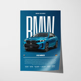 BMW X6 M60i Poster