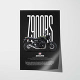 Z900RS Motorcycle Poster