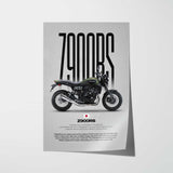 Z900RS Motorcycle Poster