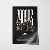 Z900RS Motorcycle Poster