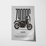 Z900RS Motorcycle Poster