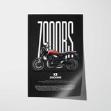 Z900RS Motorcycle Poster