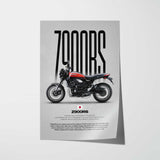 Z900RS Motorcycle Poster