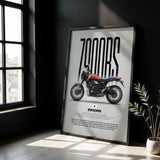 Z900RS Motorcycle Poster