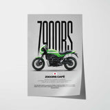 Z900RS Cafe Motorcycle Poster
