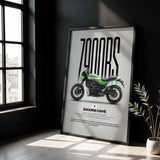 Z900RS Cafe Motorcycle Poster