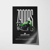 Z900RS Cafe Motorcycle Poster