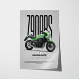 Z900RS Cafe Motorcycle Poster