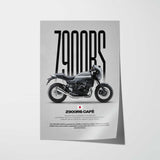Z900RS Cafe Motorcycle Poster