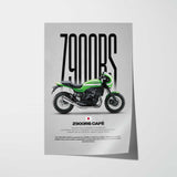 Z900RS Cafe Motorcycle Poster