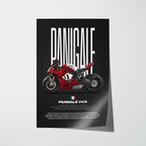2023 Panigale V4R Motorcycle Poster