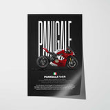 2023 Panigale V4R Motorcycle Poster