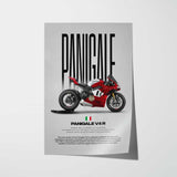 2023 Panigale V4R Motorcycle Poster