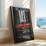 M3 E30 Car Poster