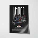M1000R Motorcycle Poster
