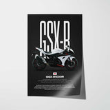 2019-2025 GSX-R1000R Motorcycle Poster