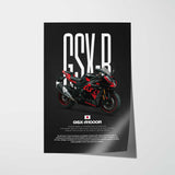 2019-2025 GSX-R1000R Motorcycle Poster