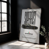 812 Superfast Car Poster