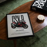 2019-2025 GSX-R1000R Motorcycle Poster