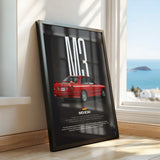 M3 E30 Car Poster