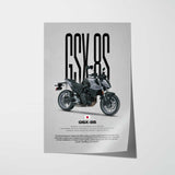 GSX-8S Motorcycle Poster