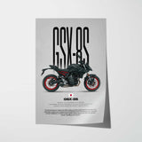 GSX-8S Motorcycle Poster