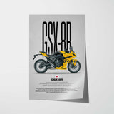 GSX-8R Motorcycle Poster