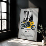 GSX-8R Motorcycle Poster