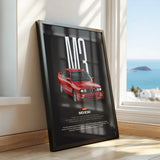 M3 E30 Car Poster