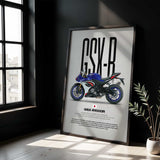 2026-Present GSX-R1000R Motorcycle Poster