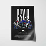 2026-Present GSX-R1000R Motorcycle Poster