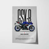 2026-Present GSX-R1000R Motorcycle Poster